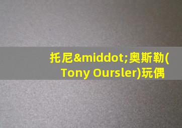 托尼·奥斯勒(Tony Oursler)玩偶